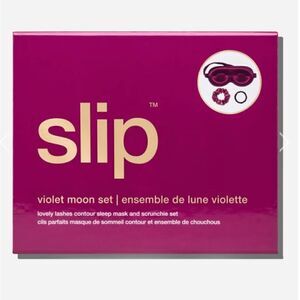 NWT Violet Moon Sleepover Mask & Scrunchies Set in Box
